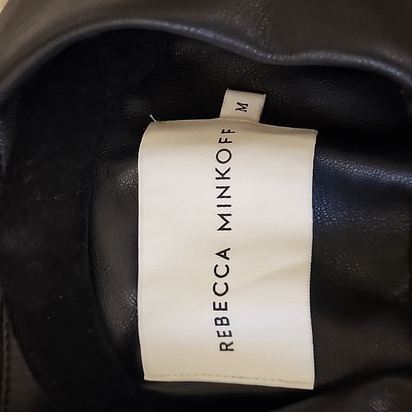 Black Faux Leather Jacket - Picture 2 of 6